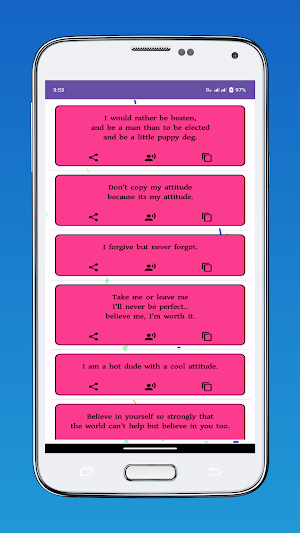 Attitude Captions in English Screenshot 3