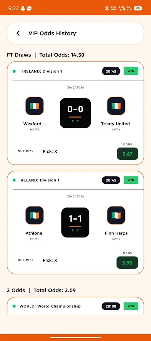 FOOTBALL FORECAST TIPS Screenshot 3