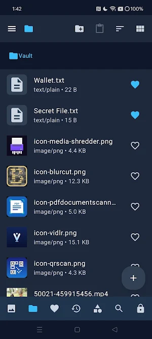 VaultSeal: Encrypted Vault Screenshot 2