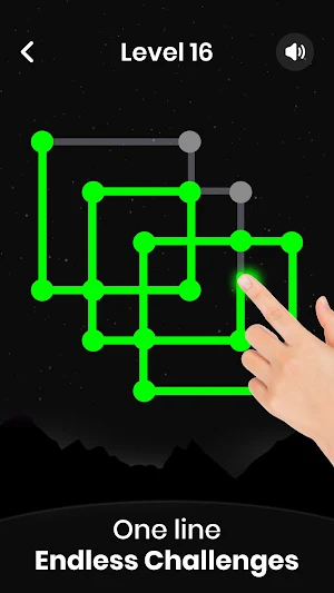 One Line Drawing Puzzle Game Screenshot 1