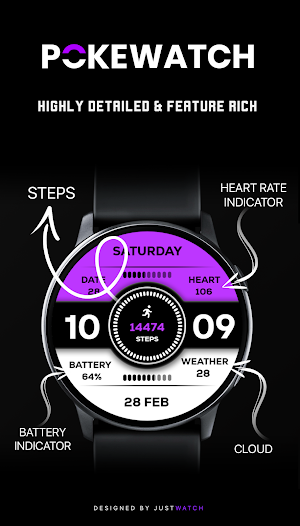 Pokewatch WatchFace Screenshot 3