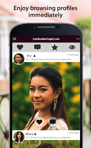 CambodianCupid Dating App - 3 Month Free Trial Screenshot 1