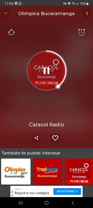 Olimpica Stereo Bucaramanga Fm Screenshot 2