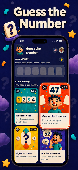 Guess the Number - Party Game Screenshot 0