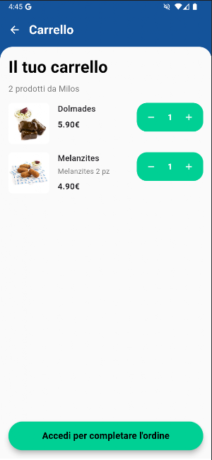 MilosApp Screenshot 3