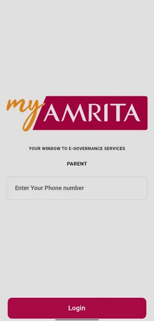 MyAmrita-Parents Screenshot 2
