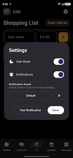 Happy Wallet Screenshot 2