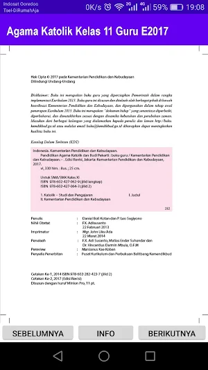Agama Katolik Kelas 11 Guru E2017 Screenshot 1
