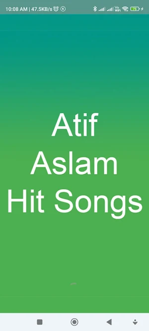 Atif Aslam Hit Songs Screenshot 0