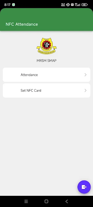 eMaktab Staff Attendance Screenshot 1