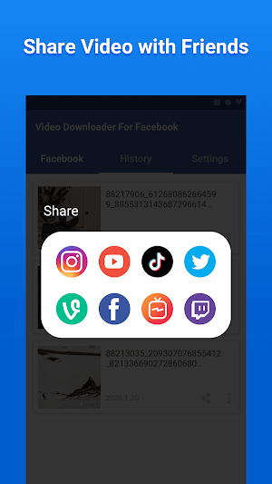 Video Downloader for Facebook Screenshot 3