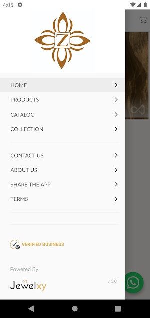 Zaverat - Gold & Silver Jewellery Showroom App Screenshot 1