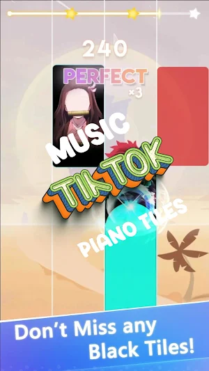 Tktok songs Songs Piano Tiles Screenshot 3