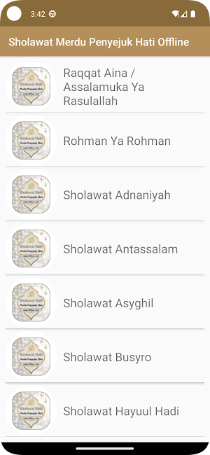 Sholawat Merdu Penyejuk Hati Screenshot 3