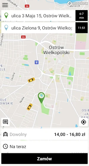 Euro Taxi Ostrów Wielkopolski Screenshot 2