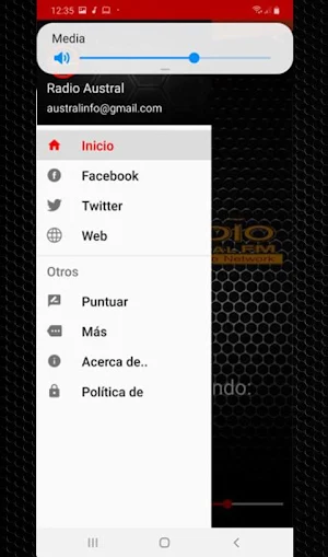 Radio Austral Screenshot 1