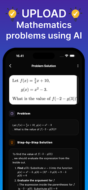 Math Homework & Quiz Solver AI Screenshot 1