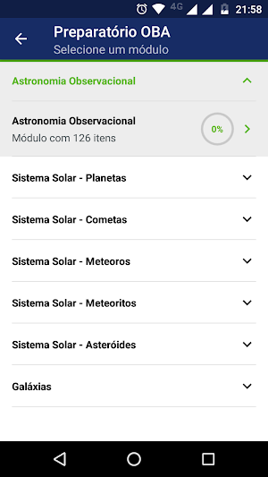 Preparatório OBA Screenshot 3