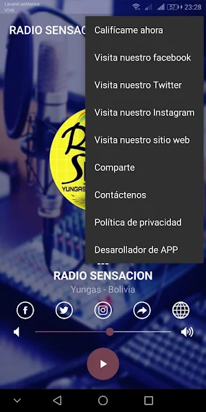 Radio Sensación Yungas Screenshot 2