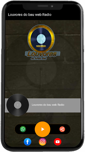 Louvores do Baú web Radio Screenshot 0