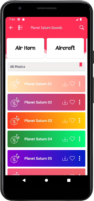 Planet Saturn Sounds Screenshot 1