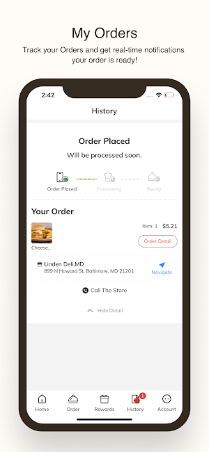 Linden Deli Screenshot 2