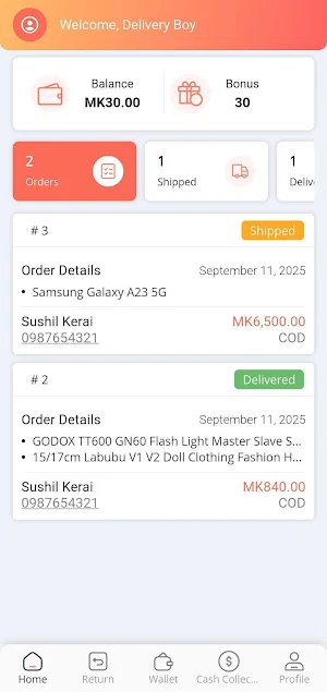 ENJOY DELIVERY Screenshot 0