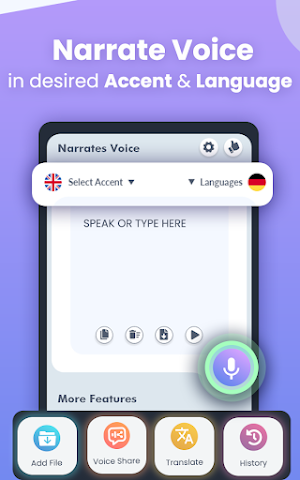 Narrator’s Voice Text-to-Speech (TTS) Screenshot 0