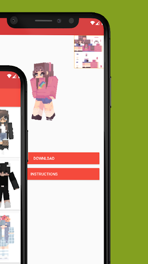 Aesthetic Girl Skins for MCPE Screenshot 3