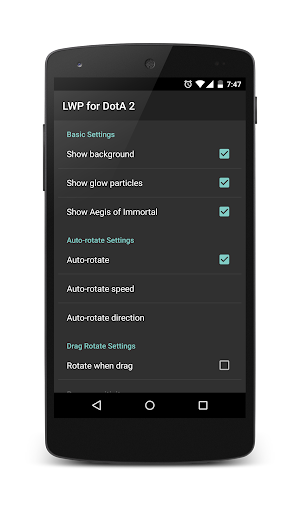 LWP for DotA 2 Screenshot 2