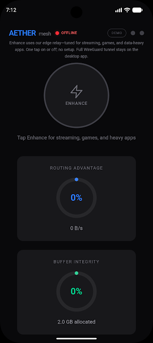 Aether Mesh - Faster Play screenshot 1