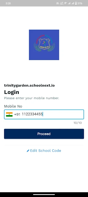 TEACHER APP - TRINITY GARDEN Screenshot 1