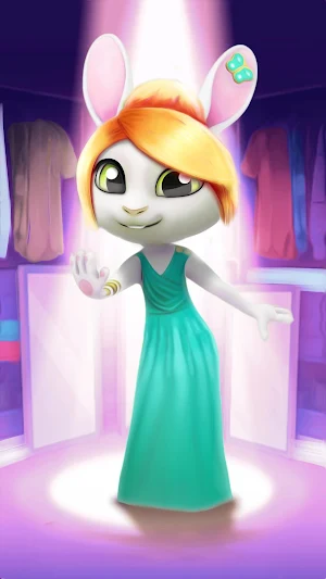 Bu the Baby Bunny - Cute pet care game Screenshot 2