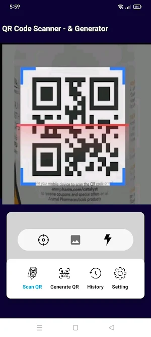 QR Code Scanner - & Generator Screenshot 0