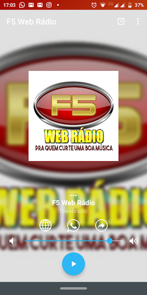 F5 Web Rádio Screenshot 1