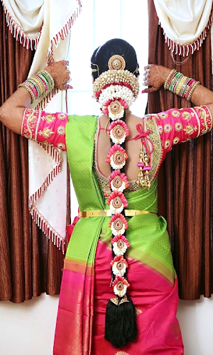 Indian Bridal Hairstyles Screenshot 3