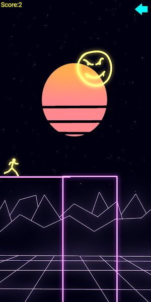 Neon Stickman Hero Bridge Screenshot 3