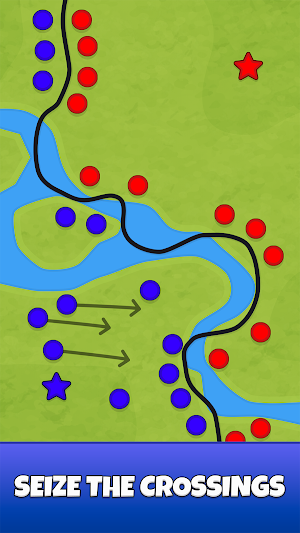 Dots Commander: RTS War Screenshot 1