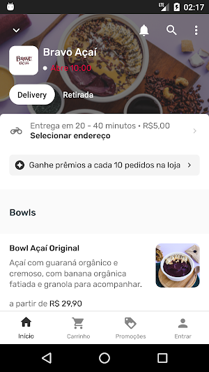 Bravo Açaí Screenshot 0
