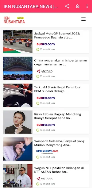 Berita Hari Ini: IKN News Screenshot 1