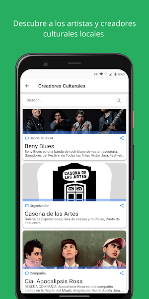 Tinvito - Cartelera cultural Screenshot 3