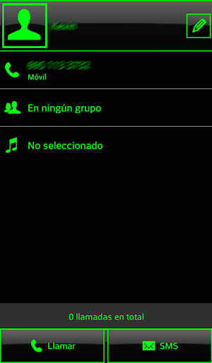THEME BIG GREEN FOR EXDIALER Screenshot 3