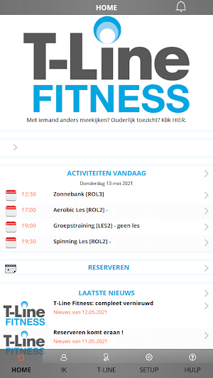 T-Line Fitness Screenshot 1