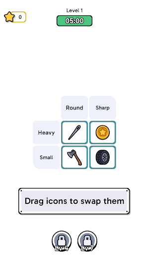 Icon Swap Sort Screenshot 0