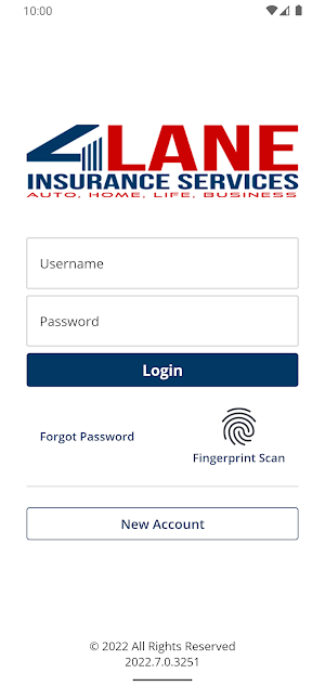 4 Lane Insurance Mobile Screenshot 0