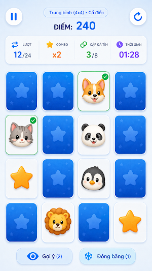 Memory Quiz Game Screenshot 1
