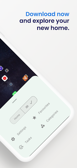Detox 3D Launcher Minimalist Screenshot 3