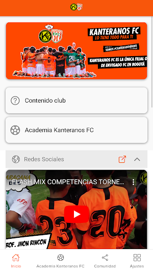 Academia kanteranos Screenshot 1