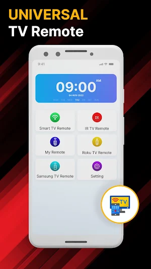 Universal Remote Tv control Screenshot 0