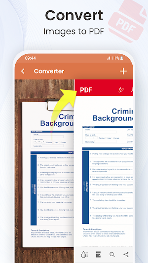 ITP: Img to PDF File converter Screenshot 3